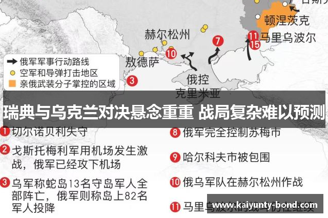 瑞典与乌克兰对决悬念重重 战局复杂难以预测